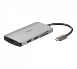 D-Link | 8-in-1 USB-C Hub with HDMI/Ethernet/Card Reader/Power Delivery | DUB-M810 | USB hub | USB Type-C