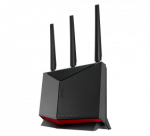 Wireless Wifi 7 Dual Band Gigabit Router | RT-BE86U | 802.11be | 6800 Mbit/s | Ethernet LAN (RJ-45) ports 5 | Mesh Support Yes | MU-MiMO No | 4G/5G | Antenna type External/Internal | 2