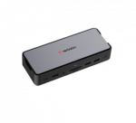 Verbatim 32174 CDS-15SSD USB-C Pro Jungčių stotelė 15 Ports, 256GB SSD, Pilka/Juoda