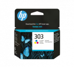 HP 303 Tri-color (T6N01AE) Ra&scaron;alinė kasetė, CMY