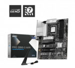 SALE OUT. MSI PRO Z890-S WIFI | Processor family Intel | Processor socket LGA1851 | 2000 GB | DDR5 UDIMM | Supported hard disk drive interfaces SATA, M.2 | Number of SATA connectors 4 | USED, REFURBISHED, WITHOUT  ACCESSORIES, ONLY BACKPANEL INCLUDED ...