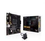 Asus | TUF GAMING A520M-PLUS | Processor family  AMD | Processor socket AM4 | DDR4 | Memory slots 4 | Supported hard disk drive interfaces SATA, M.2 | Number of SATA connectors 4 | Chipset  AMD A520 | Micro ATX