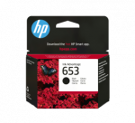 HP 653 (3YM75AE) Ra&scaron;alinė kasetė, Juoda