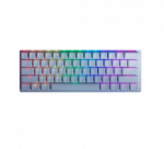 Razer Huntsman Mini Žaidimų klaviatūra, RGB LED light, US, Wired, Purple Switch, Mercury White