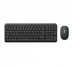 Logitech MK250 Compact Combo Belaidė klaviatūra + Pelė, Bluetooth, US Int, Graphite