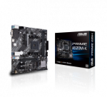 Asus | PRIME A520M-K | Processor family AMD | Processor socket AM4 | DDR4 | Memory slots 2 | Supported hard disk drive interfaces M.2, SATA | Number of SATA connectors 4 | Chipset AMD A | Micro ATX
