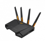 ASUS TUF-AX3000 V2 Dual Band WiFi 6 Gaming Router Asus Dual Band WiFi 6 Gaming Router TUF-AX3000 V2 802.11ax 2402+574 Mbit/s 10/100/1000 Mbit/s Ethernet LAN (RJ-45) ports 4 Mesh Support Yes MU-MiMO Yes No mobile broadband Antenna type 4xExternal 1 x  ...