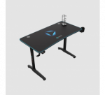 Onex | Gaming Desk w/Cup holder, headset hook, Gamepad holder, Full coverage mouse pad | GD1200H | Black