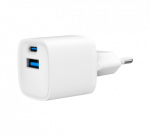 Gembird Fast Charger | TA-UC-PDQC20-W-01 | USB A+C