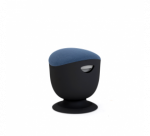 Up Up Seul ergonominė balansinė kėdė Juoda, D47 Mėlynas audinys
