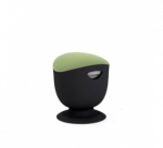 Up Up Seul ergonominė balansinė kėdė Juoda, D42 Žalias audinys