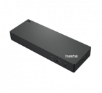 Lenovo Thunderbolt 4 Dock Workstation Dock (Max displays: 4/Max resolution: 8K/30Hz and 4K/60Hz/Supports: 1x8K/30HZ and 4x4K/60Hz/1xEthernet LAN (RJ-45)/2xDP 1.4/1xHDMI 2.1/4xUSB 3.1 (1 always-on)/1xThunderbolt 4 downstream/2xUSB-C/1x3.5mm combo jack ...