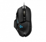 Logitech G502 HERO Laidinė žaidimų pelė, USB Type-A, Optical, 25600 DPI, Juoda