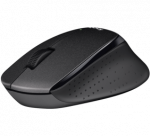 Logitech B330 Silent Plus Belaidė pelė, RF Wireless, 1000 DPI, Juoda