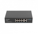 LANBERG switch PoE 19inch 10-port 100MB