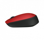 Logitech M171 Belaidė pelė RF Wireless, 1000 DPI, Red/Black