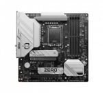 MSI B760M PROJECT ZERO | Processor family Intel | Processor socket LGA1700 | DDR5 | Supported hard disk drive interfaces SATA, M.2 | Number of SATA connectors 4