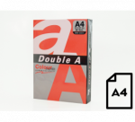 Spalvotas popierius Double A, 80g, A4, 500 lapų, Red