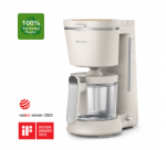 Philips | Coffee Machine | Eco Conscious Edition HD5120/00 | Pump pressure 15 bar | Drip | 1000 W | White