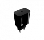 Natec Ribera USB Charger 1X USB-C 20W, Black