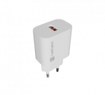 Natec Ribera USB Charger 1X USB-A 18W, White
