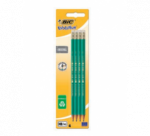 Bic Pie&scaron;tukai su trintuku Evolution Original HB, 4 vnt. rinkinys 049012