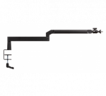 Elgato | Wave Mic Arm | 10AAN9901 | Upper Arm Desk Clearance (160 mm); Lower Arm Desk Clearance (70 mm); Horizontal Reach (740 mm); Vertical Rotation (90 &deg; up / 60 &deg; down (elbow); Desk Clamp expandable up to 60 mm | Low Profile