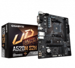 Gigabyte | A520M S2H 1.0 | Processor family AMD | Processor socket AM4 | DDR4 DIMM | Memory slots 2 | Chipset AMD A | Micro ATX