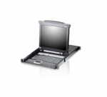 Aten | 8-Port PS/2-USB VGA 17" LCD KVM Switch with Daisy-Chain Port and USB Peripheral Support | CL5708M
