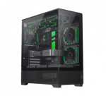 Gamemax Case | VISTA 2 AB | Black | Midi Tower | Power supply included No