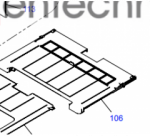 Epson (1750197) STACKER,MAIN