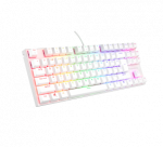 Genesis | THOR 303 | Mechanical Gaming Keyboard | Wired | US | Outemu Peach Silent | White