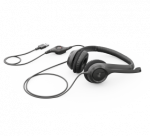 Logitech H390 USB Laidinės ausinės, USB Type-A, Juoda