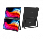 Verbatim 32403 Dual Ne&scaron;iojamas monitorius 15.6'' &times; 2 IPS FHD 1920x1080 10ms 250cd/m2 60Hz, Juoda