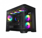 Gamemax Case | HYPE-M BK | Black | Micro | Power supply included No