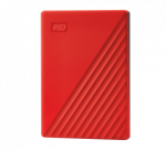 WD My Passport 2TB portable HDD Red