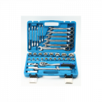 Galvučių su terk&scaron;le rinkinys 1/2&Prime;, 37vnt., terk&scaron;liniai raktai, BEKER