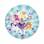 Žaismingas folinis balionas su heliu - My Little Pony, 45cm