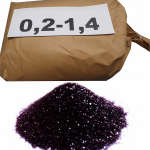 Sėlis smėliapūtei - smėliavimui Rudas korundas 25kg - 0.2 - 1.4 mm