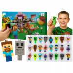 Minecraft figūrėlių Advento kalendorius - 24 figūrėlės, siurprizas