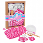 Prijuostė su virtuvės priedais - "DELUXE CHEF SET"