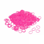 Loom bands gumyčių rinkinys 200 vnt., rožinės