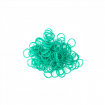 Loom bands gumyčių rinkinys 200 vnt., žalios