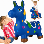 Pripučiamas guminis &scaron;okliukas / asiliukas - mėlynas