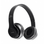 Ausinės Bluetooth P47 5.0+EDR su FM - Juodos