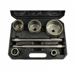 Gręžimo karūnų rinkinys su ilgais adapteriais SDS Plus 30-100mm 9vnt.