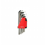&Scaron;e&scaron;iakampių raktų rinkinys HEX, 2-12mm, 10vnt, Cr-V