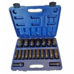Smūginės galvutės ilgos 1/2&Prime;, 20 vnt. 10-38mm