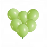 Lateksinis balionas, &scaron;viesiai žalias - 30cm, 1vnt.