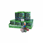 Minecraft magnetinis blokelių - kaladėlių rinkinys - 12 vnt. + žmogeliukas